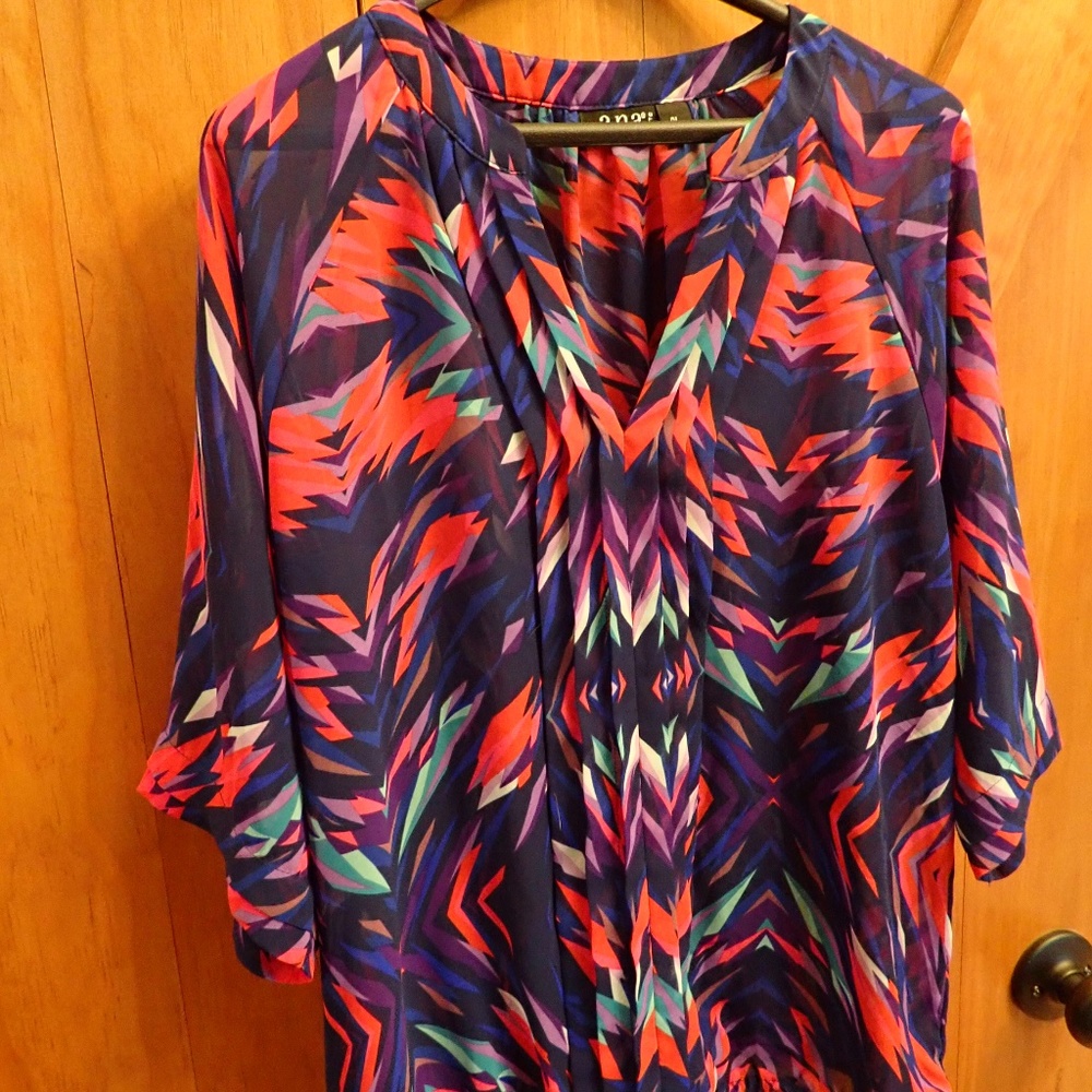 A.N.A. Women's Blouse Sz PL